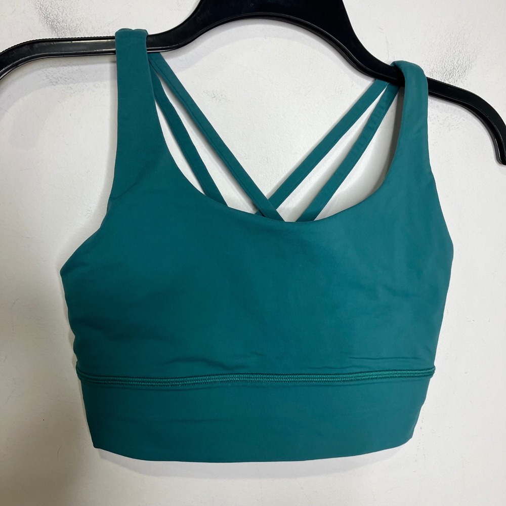 Lululemon energy‎ longline sports bra tread women's size 4 athletic 
Activewear - Picture 3 of 7